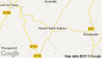 Plan de Hautot-Saint-Sulpice