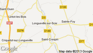 Plan de Longueville-sur-Scie