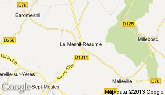 Plan de Le Mesnil-Réaume