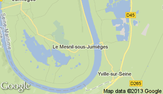 Plan de Le Mesnil-sous-Jumièges