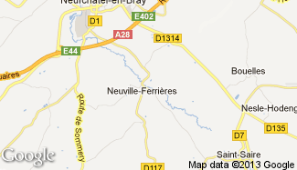 Plan de Neuville-Ferrières