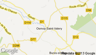 Plan de Osmoy-Saint-Valery