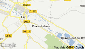 Plan de Ponts-et-Marais