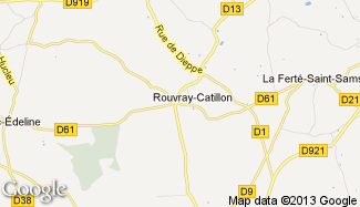 Plan de Rouvray-Catillon