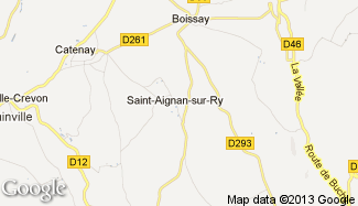 Plan de Saint-Aignan-sur-Ry