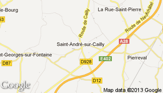 Plan de Saint-André-sur-Cailly