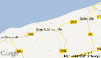 Plan de Saint-Aubin-sur-Mer