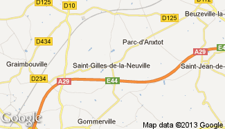 Plan de Saint-Gilles-de-la-Neuville