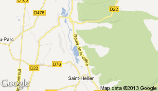 Plan de Saint-Hellier