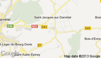 Plan de Saint-Jacques-sur-Darnétal