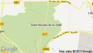 Plan de Saint-Nicolas-de-la-Taille