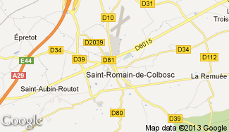 Plan de Saint-Romain-de-Colbosc