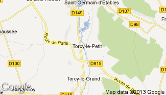 Plan de Torcy-le-Petit