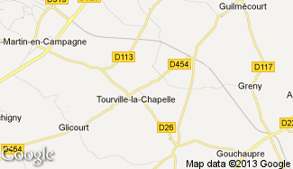 Plan de Tourville-la-Chapelle