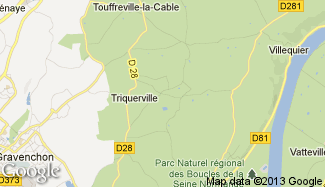 Plan de Triquerville