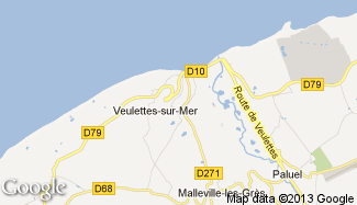 Plan de Veulettes-sur-Mer