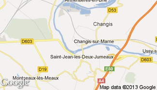 Plan de Changis-sur-Marne