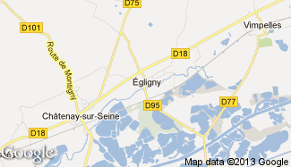 Plan de Égligny