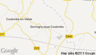Plan de Germigny-sous-Coulombs