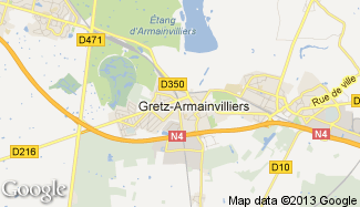 Plan de Gretz-Armainvilliers