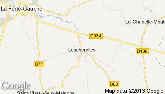 Plan de Lescherolles