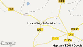 Plan de Louan-Villegruis-Fontaine