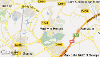 Plan de Magny-le-Hongre