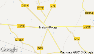 Plan de Maison-Rouge