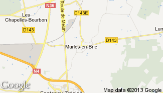 Plan de Marles-en-Brie