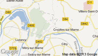 Plan de Nanteuil-sur-Marne