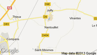 Plan de Nantouillet