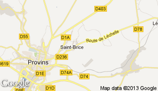 Plan de Saint-Brice