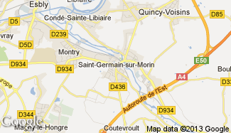 Plan de Saint-Germain-sur-Morin