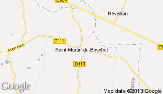 Plan de Saint-Martin-du-Boschet