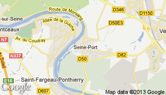 Plan de Seine-Port