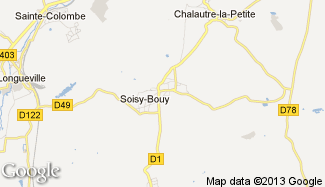 Plan de Soisy-Bouy