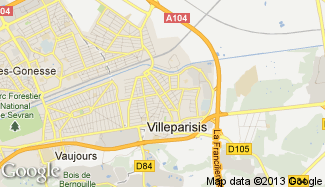 Plan de Villeparisis