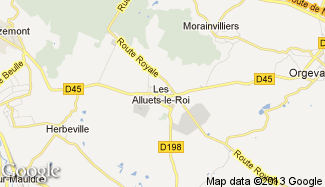 Plan de Les Alluets-le-Roi