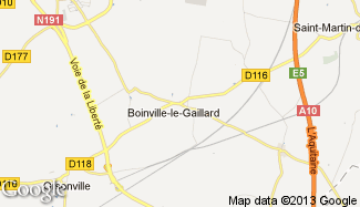 Plan de Boinville-le-Gaillard