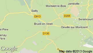 Plan de Brueil-en-Vexin