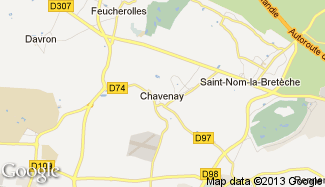 Plan de Chavenay