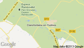 Plan de Clairefontaine-en-Yvelines