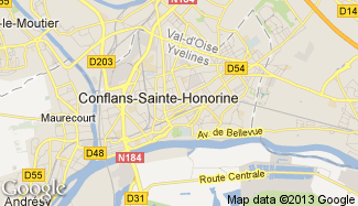 Plan de Conflans-Sainte-Honorine