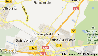 Plan de Fontenay-le-Fleury