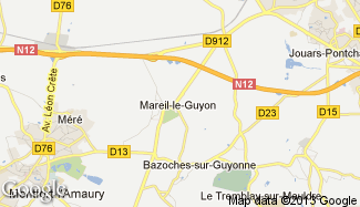 Plan de Mareil-le-Guyon