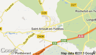 Plan de Saint-Arnoult-en-Yvelines