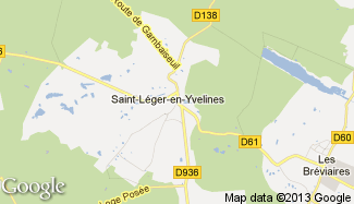 Plan de Saint-Léger-en-Yvelines