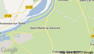 Plan de Saint-Martin-la-Garenne