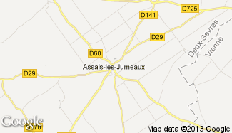 Plan de Assais-les-Jumeaux