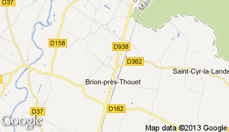 Plan de Brion-près-Thouet